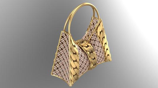Unique Chain Motif, Bag Inspired Necklace Designs for Jewelry—Ç04--