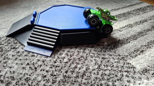 Monster Jam Arena-Style Stage/Platform Thingy For 1:64 Models