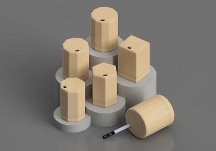 Lottery Box Dnd Shaker Dice Set - Omikuji Style