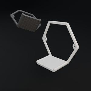 Miniature display wall shelf