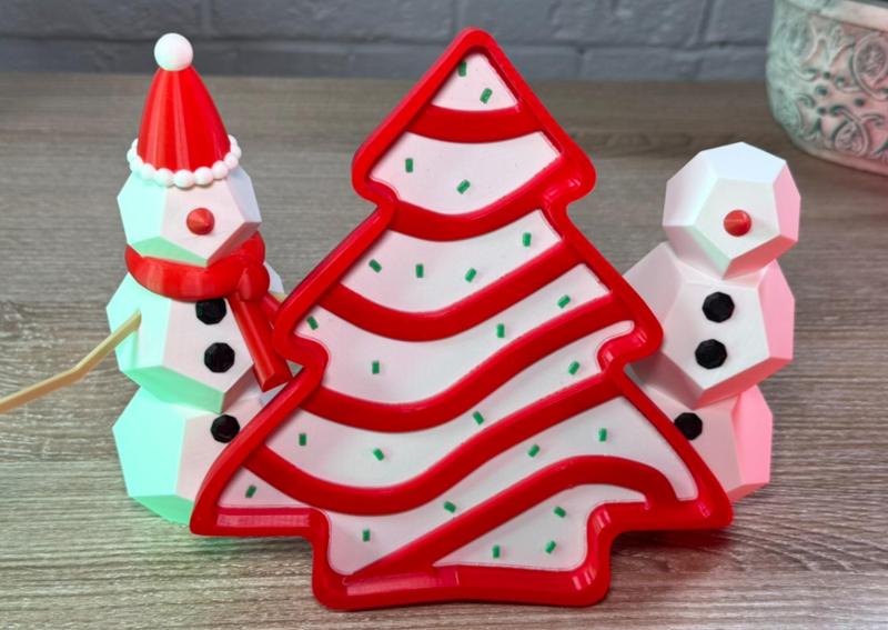 Little Debbie Christmas Tree Cake - Jewelry Tray