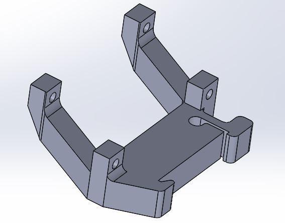 DIN relay double holder