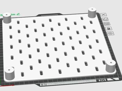 Skadis 240x240 + suppor 20mm