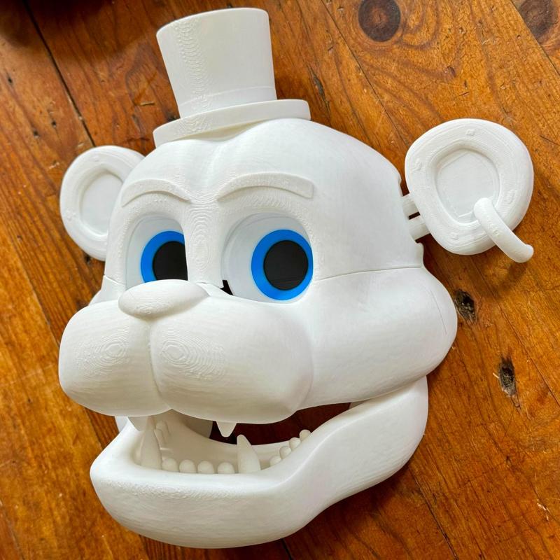 AMS Inverted "Following" Eyes Glamrock Freddy Mask