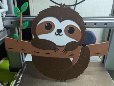 Sloth wall art