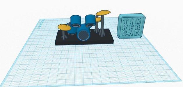 Blue Drum Kit