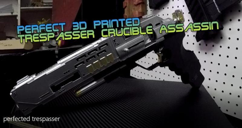 Destiny Exotic Trespasser Sidearm