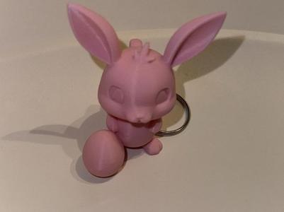 Easter bunny pendant