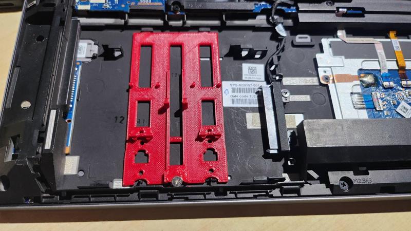 M2 NVME holder HP Zbook 17 G7 G8 for SSD3 and SSD4 slot replacement for M22794-001