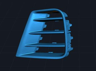 VW Polo WRC Bumper (fog light frame)