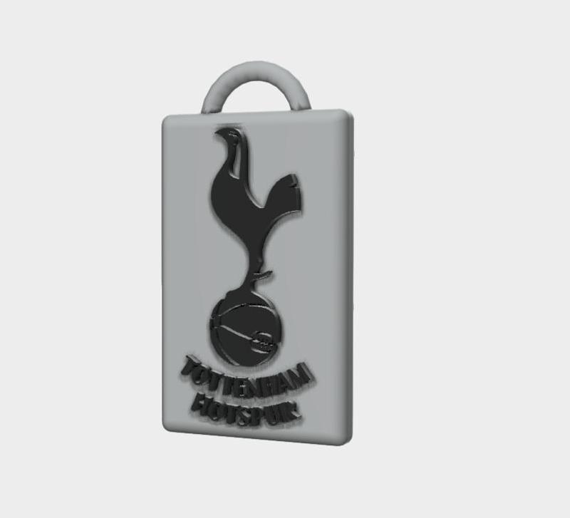 Tottenham Coat of Arms Key Ring