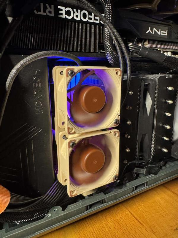 Modcase Evolution mATX Side Intake Fans