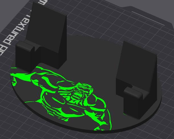 PLAYSTATION PORTAL STAND - THE HULK