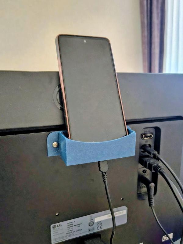 Phone as a webcam for PC monitor stand. 100 mm VESA.