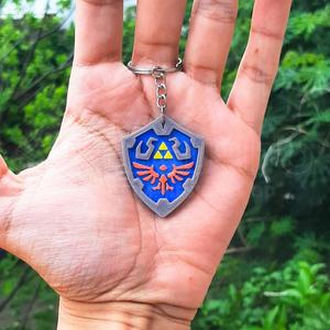 Zelda Link Shield Keychain Key Chain