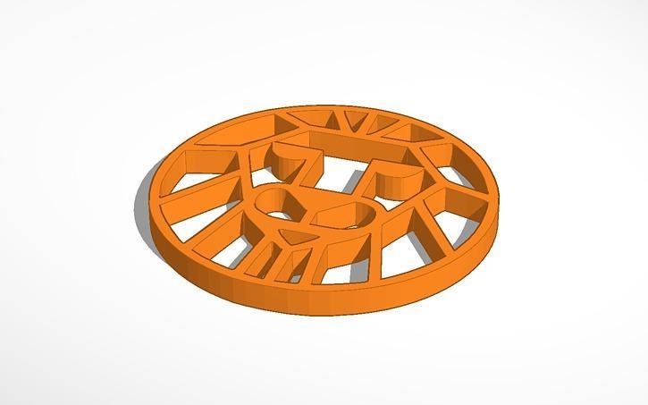 Lion2 Key Chain 50x50x4mm