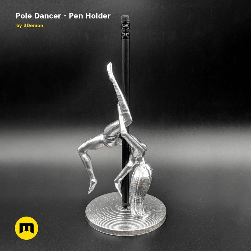Pole Dancer - Pen Holder