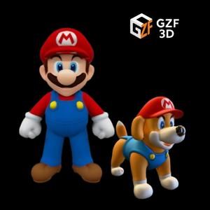 MARIO AND HIS DOG