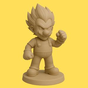 Luigi Super Saiyan style