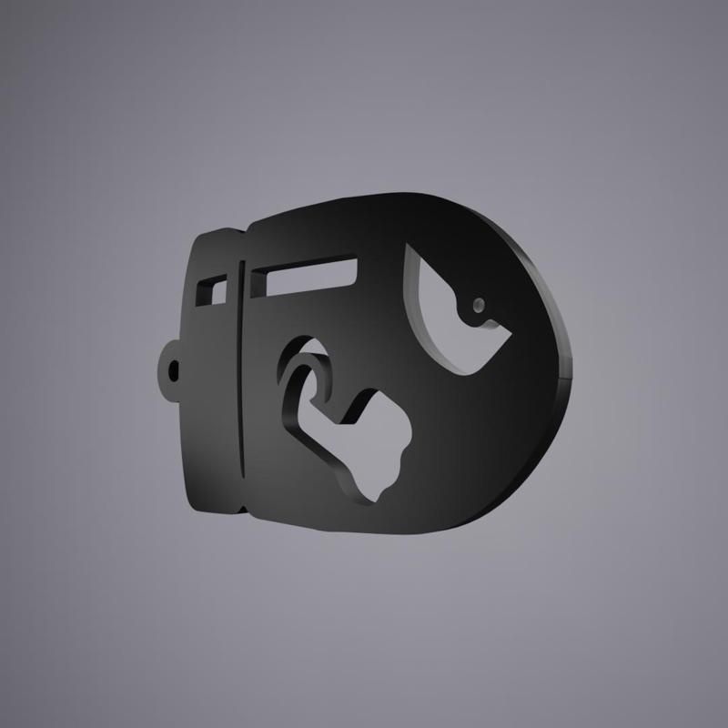 Key ring Bil Bala Mario Kart / Key ring Bullet Bil