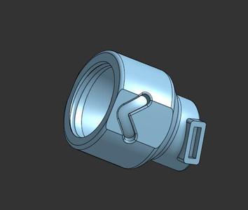 Trion barrel collet