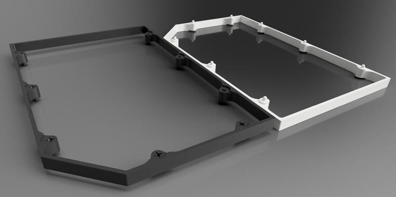 Hyte Y60 Riser 15mm Small Build Plate ** 02/06/25 COMPLETE REDESIGN! **