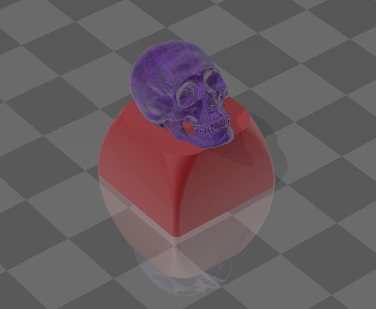 Skull Keycaps