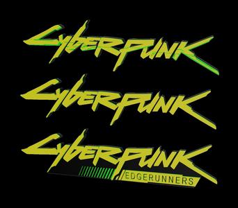 3D MULTICOLOR LOGO/SIGN - CyberPunk EdgeRunners (Multiple Varients)