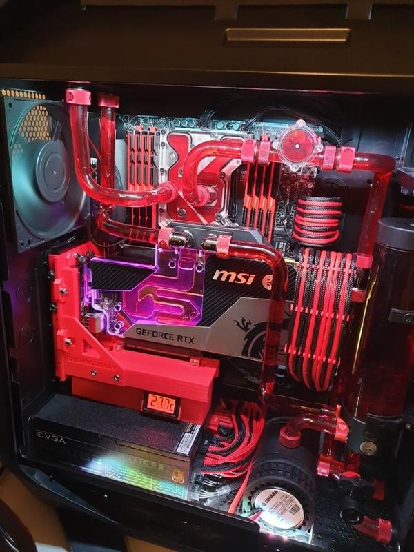 Single GPU Vertical Mount 2-3 Slot