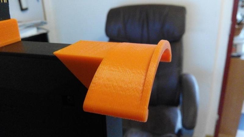 Headphones LCD/LED monitor holder