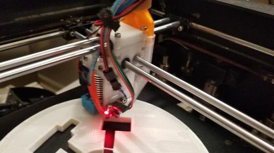 2019 D6 WANHAO E3D GANTRY - NO MORE ROD REMOVAL!!