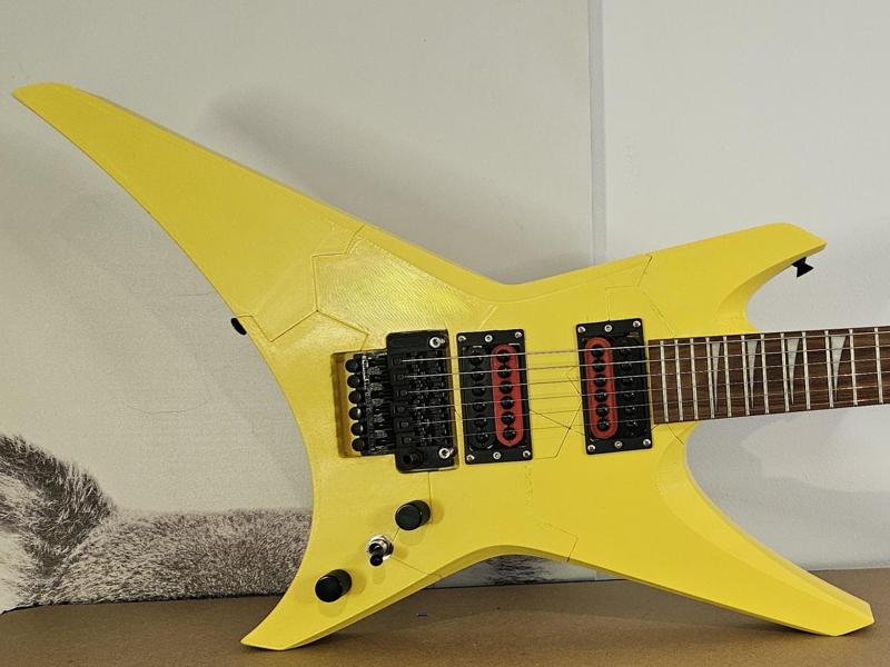 3D Printed Guitar Warrior