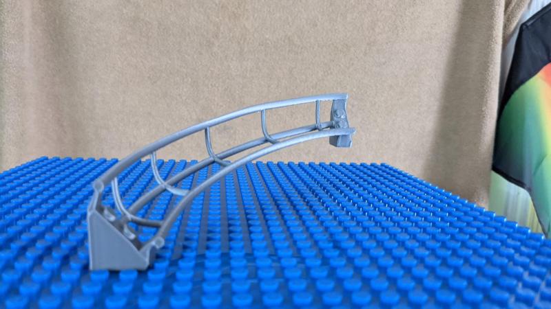 Brick Roller Coaster Banked Turn Slope Track