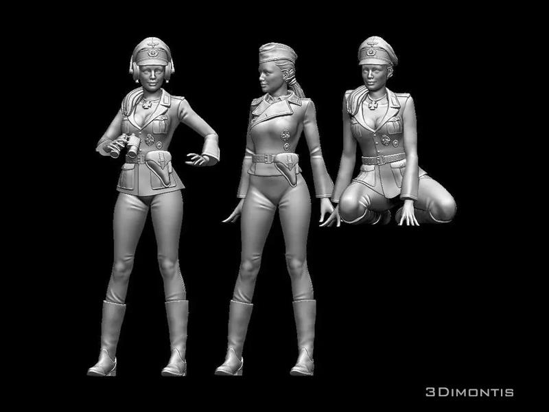 german girl tank crew