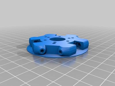Kossel Mini effector for G3D Budaschnozzle