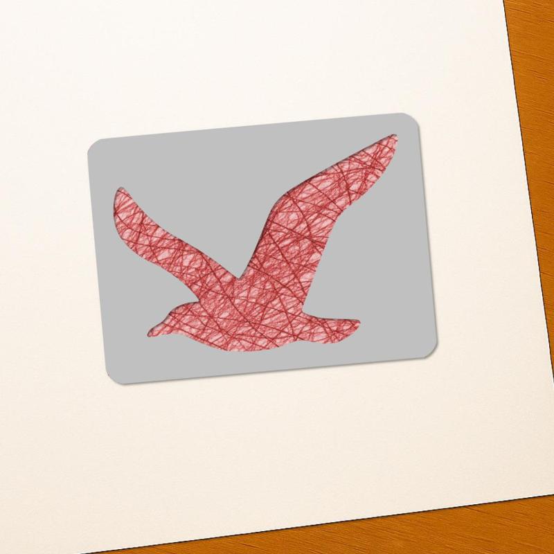 Seagull Drawing Stencils – 3D Printable Tools for Artists