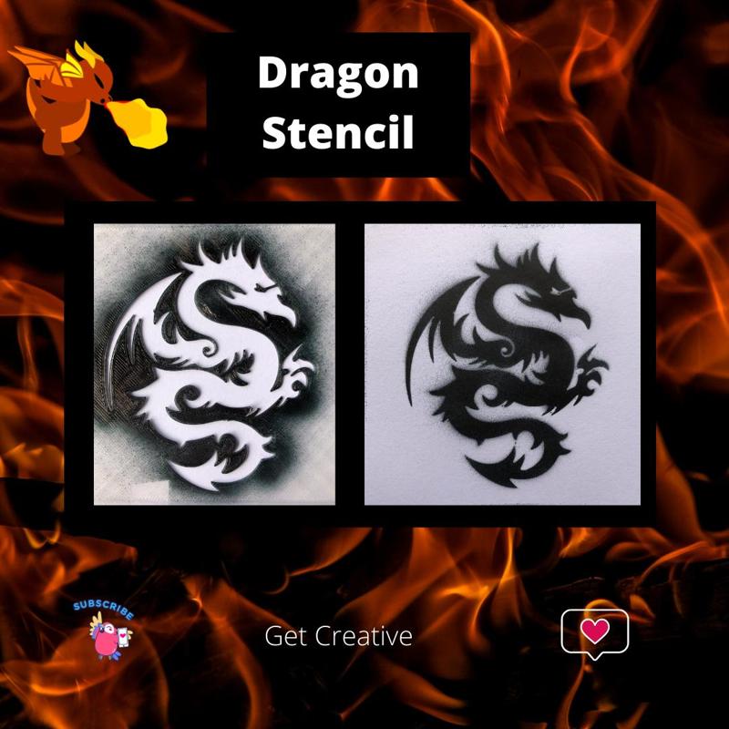 Dragon Stencil