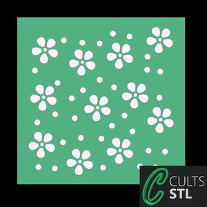 Stencil Estampa - 10x10cm