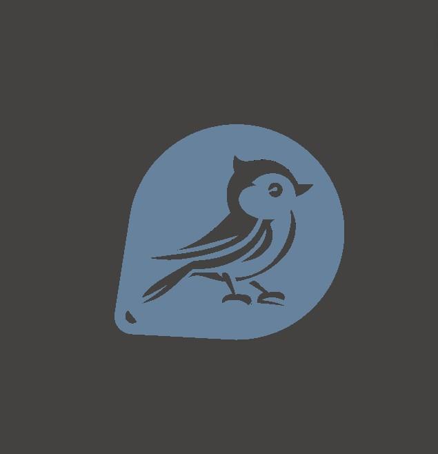 Birdy stencil