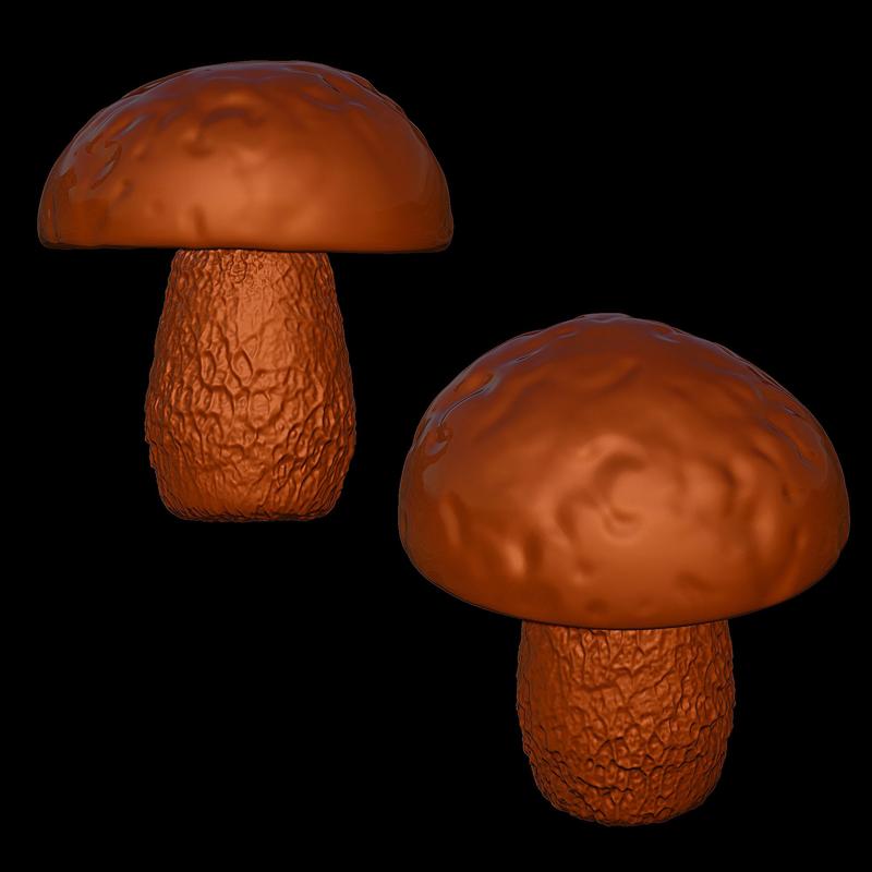 Mushroom  3D Mold- Silicone forms