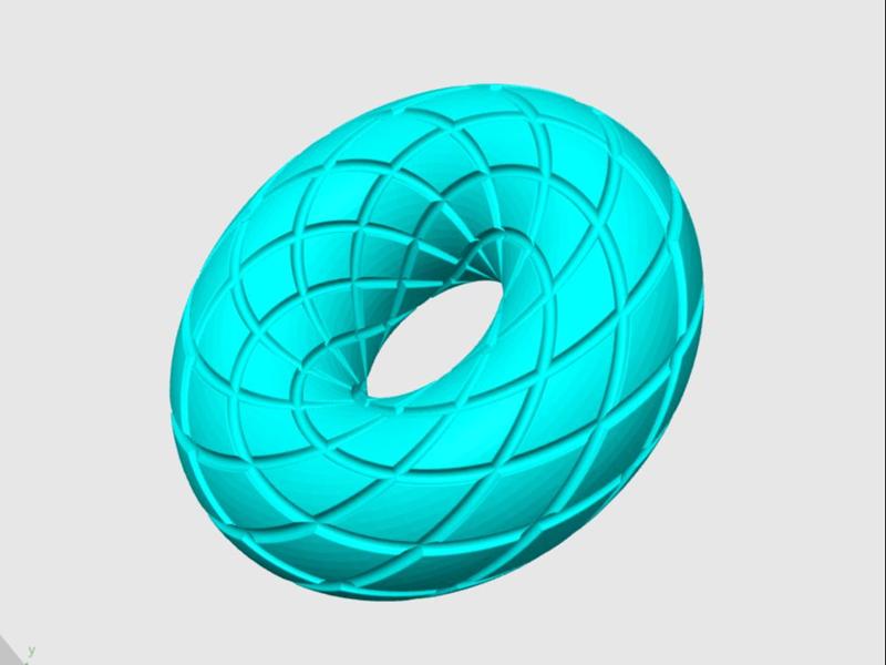 Torus Rodin coil