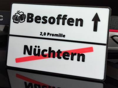 Drunk Sign