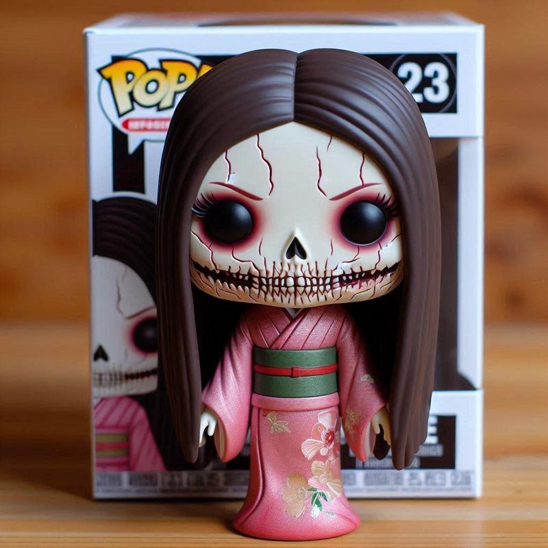 Elegant Kimono Lady – Funko Pop Style Figurine | Traditional Japanese Outfit