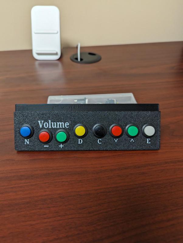 AtGames Legends Pinball 16mm Service Buttons Mount