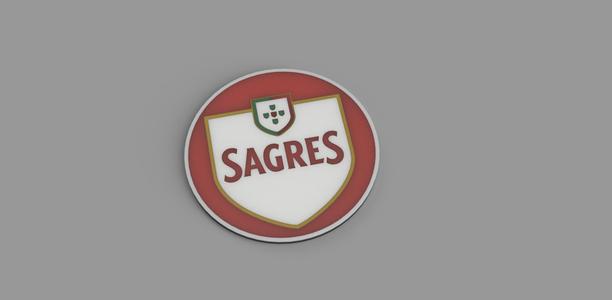 Cerveja Sagres Coaster