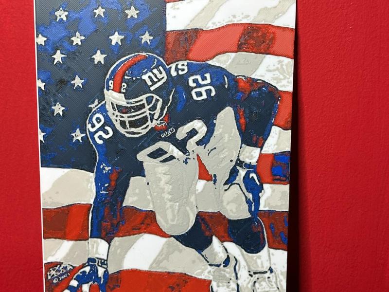 New York Giant Michael Strahan 