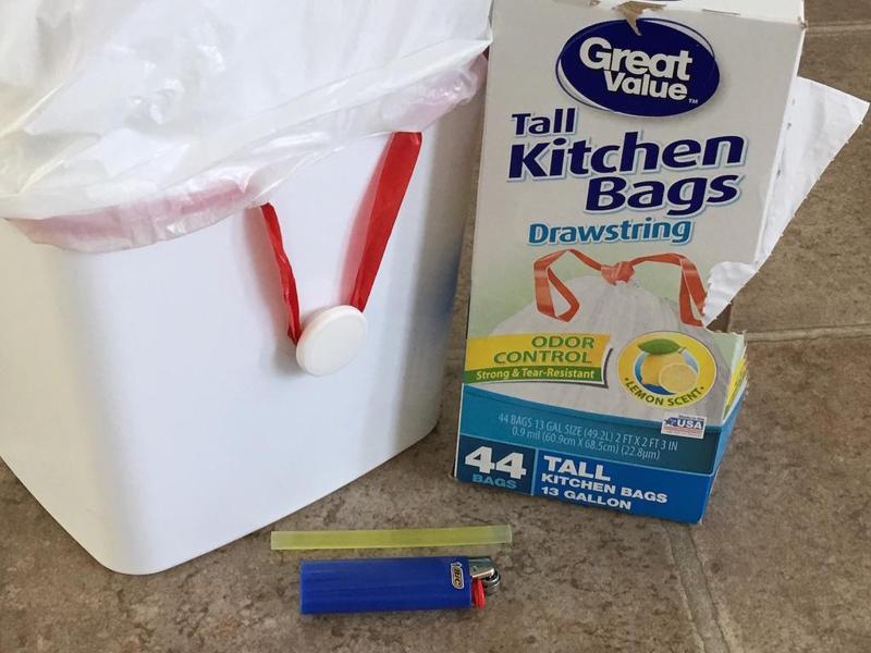 Garbage Bag Holder Knob