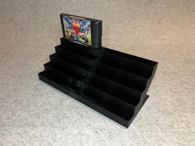 Display stand for Sega Megadrive Genesis games