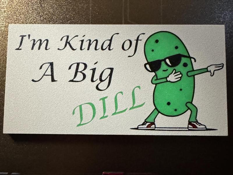 Big Dill Sign/ Plaque