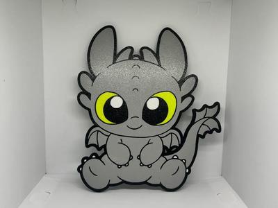 Toothless Lightbox baby 